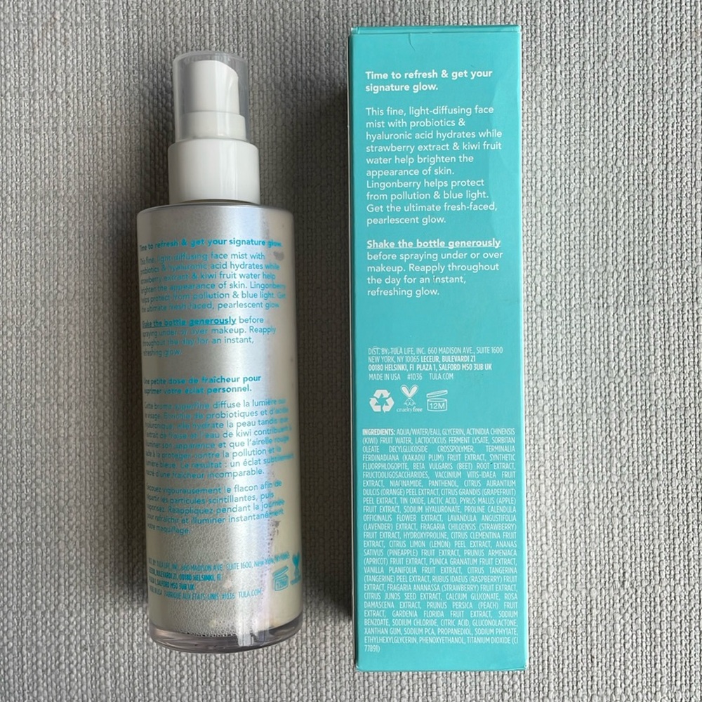 Tula signature glow Refreshing & brightening face mist - Picture 6 of 10